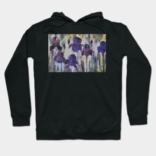 Bearded Irises Hoodie